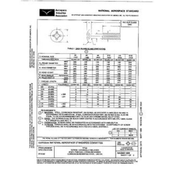 AIA NASM51896