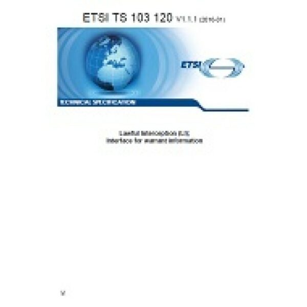 ETSI TS 103 120