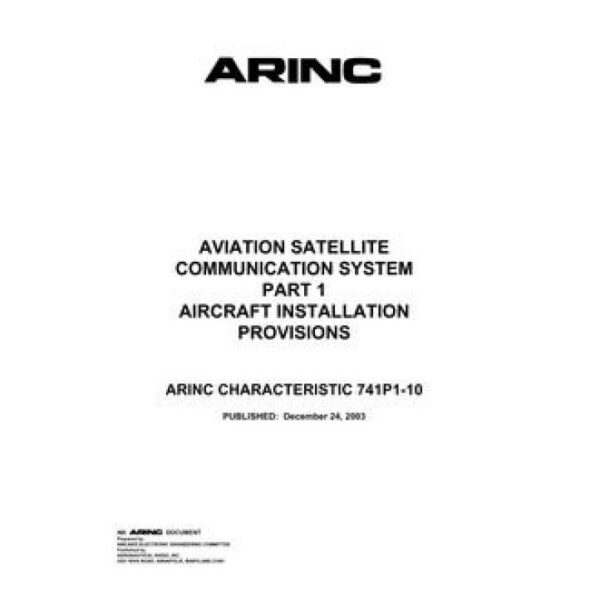 ARINC 741P1-10