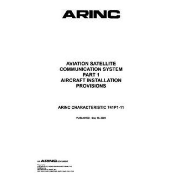 ARINC 741P1-11