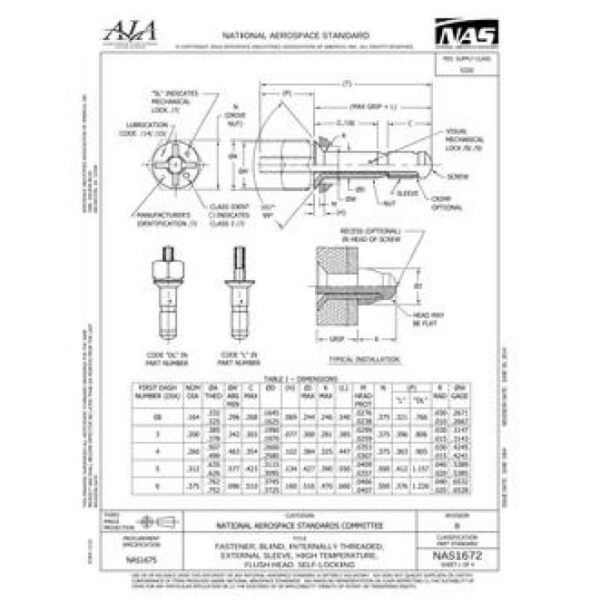 AIA NAS1672