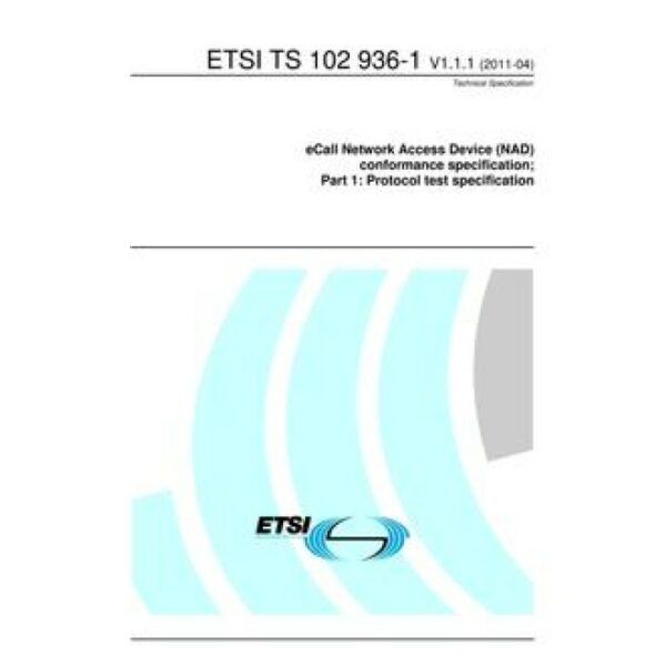 ETSI TS 102 936-1