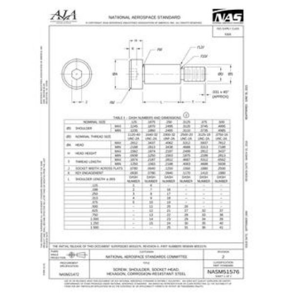 AIA NASM51576