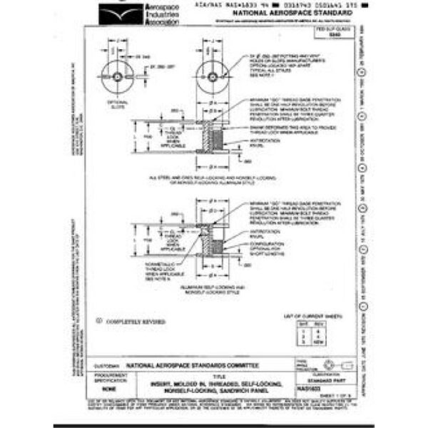 AIA NAS1833