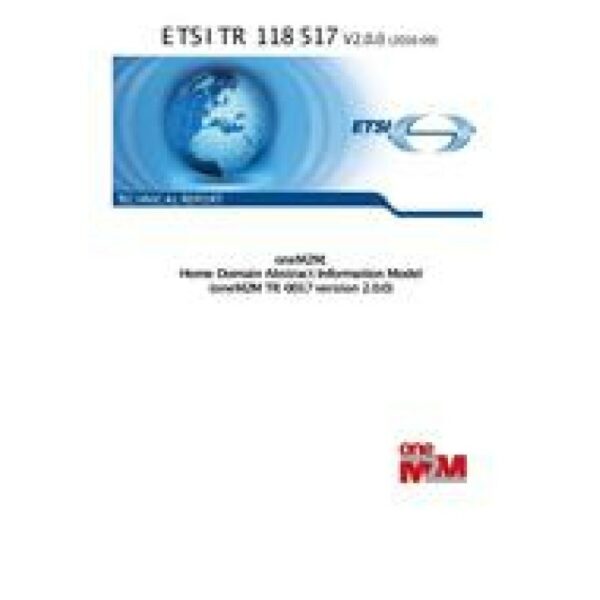 ETSI TR 118 517