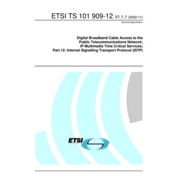 ETSI TS 101 909-12