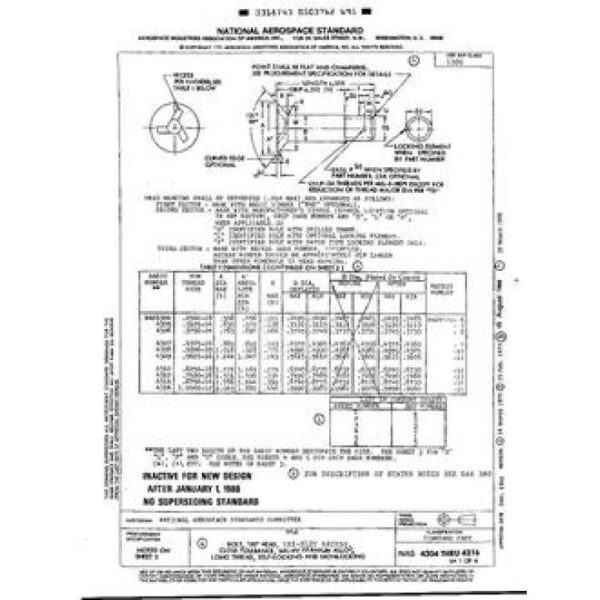 AIA NAS4304-4316