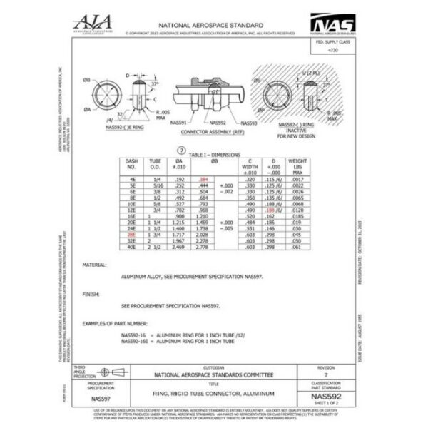 AIA NAS592