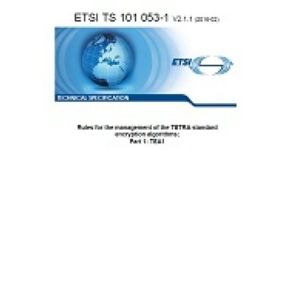 ETSI TS 101 053-1