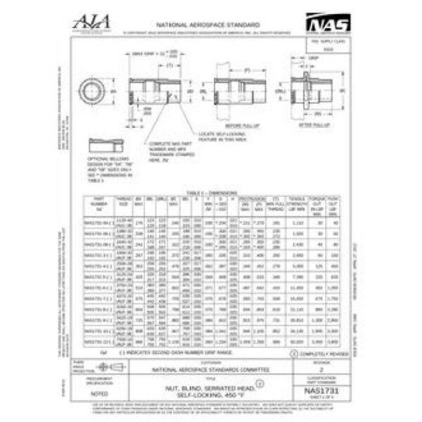 AIA NAS1731