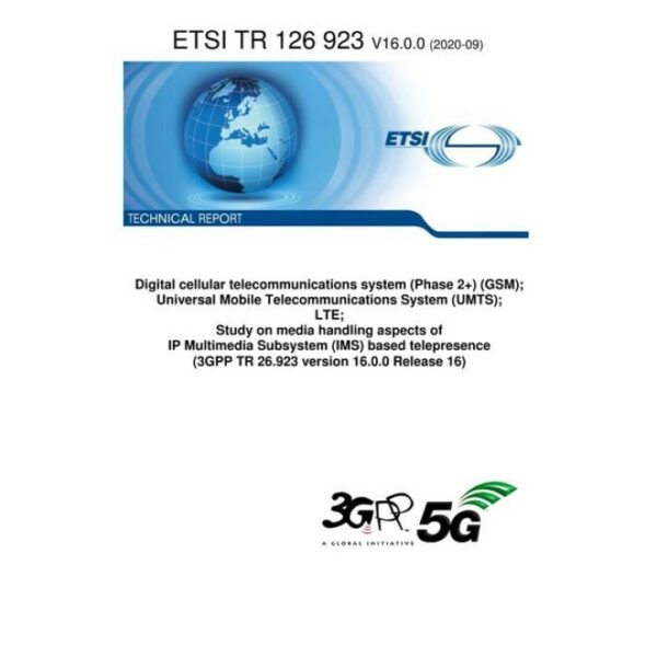 ETSI TR 126 923