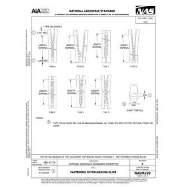 AIA NASM229