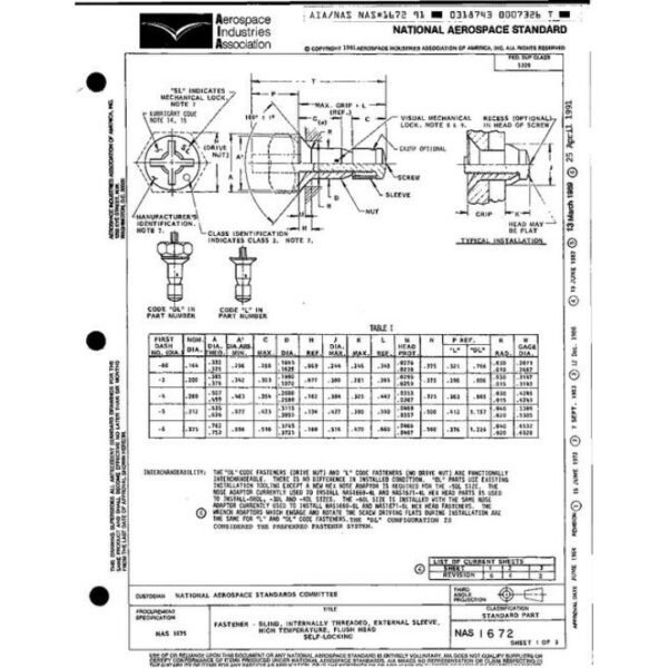 AIA NAS1672