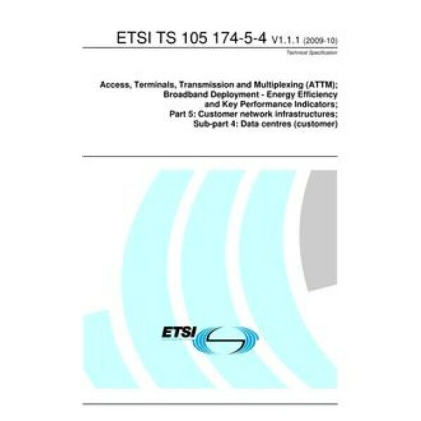 ETSI TS 105 174-5-4