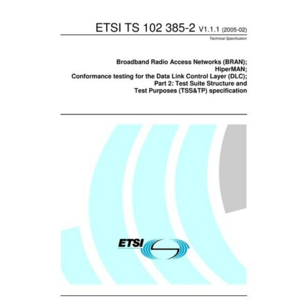 ETSI TS 102 385-2