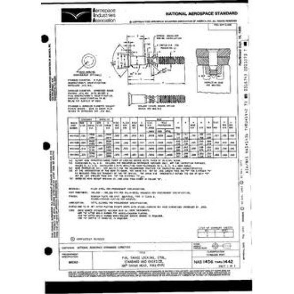 AIA NAS1436-1442