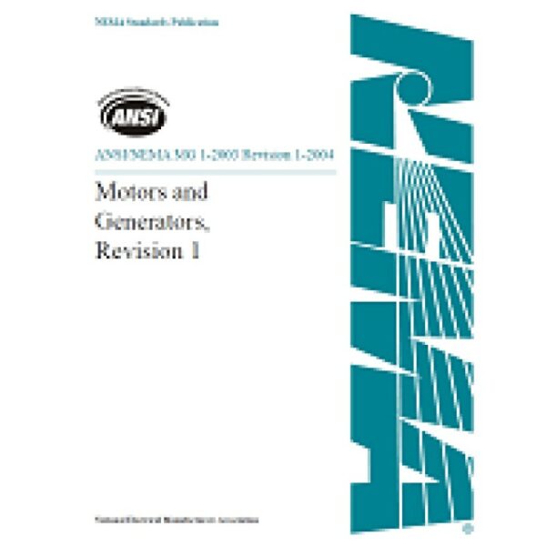 ANSI/NEMA MG 1-2003 Revision 1-2004