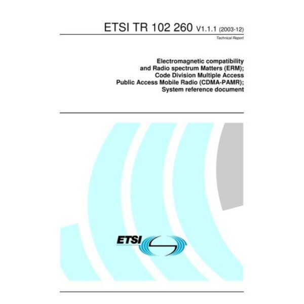 ETSI TR 102 260