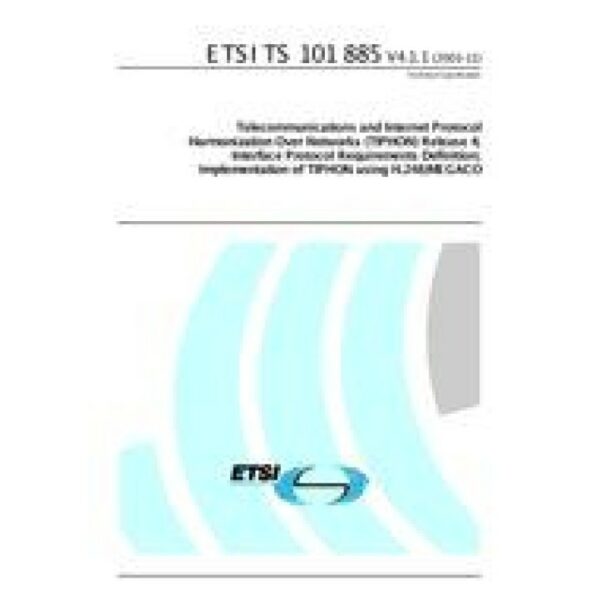 ETSI TS 101 885