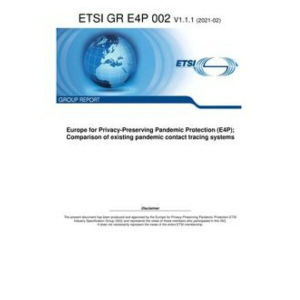 ETSI GR E4P 002