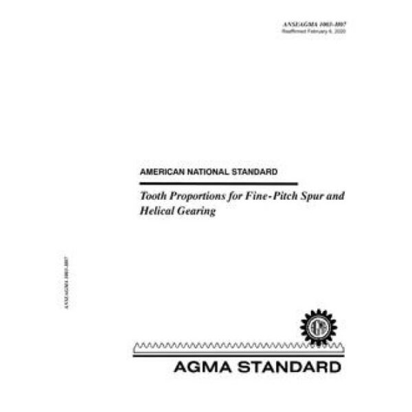 AGMA 1003-H07