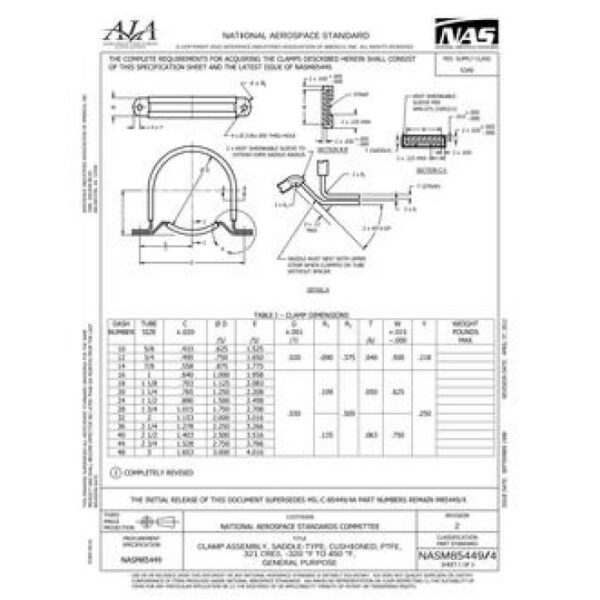 AIA NASM85449/4