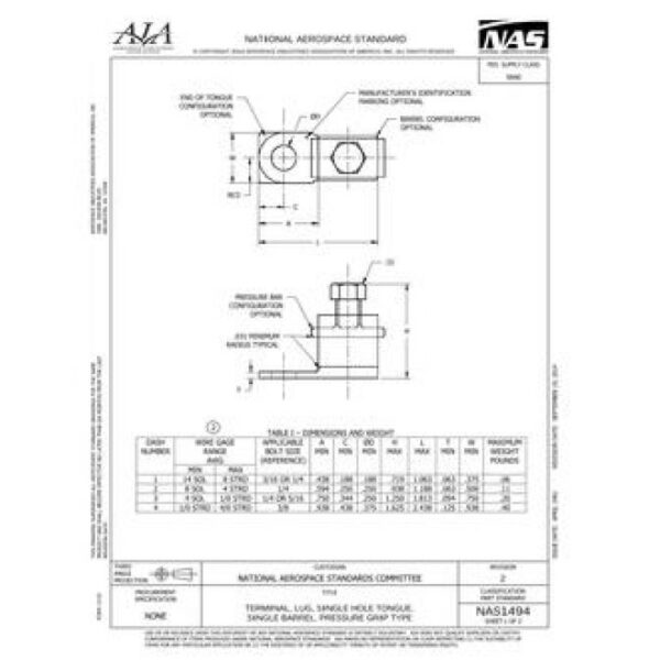 AIA NAS1494