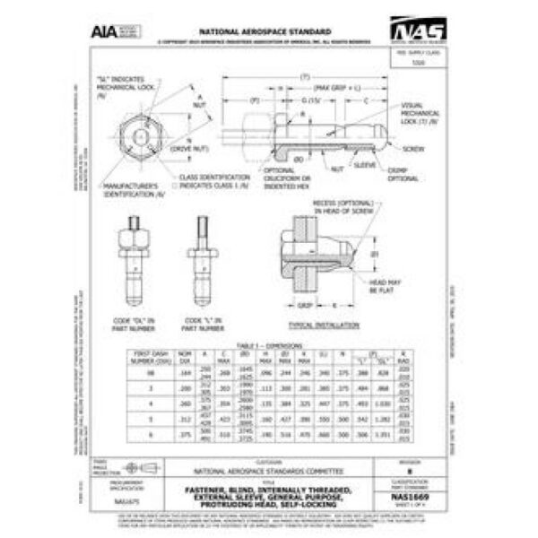 AIA NAS1669