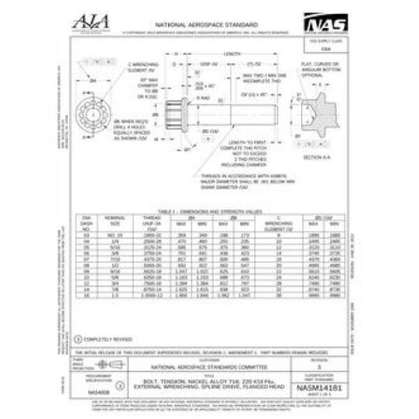 AIA NASM14181