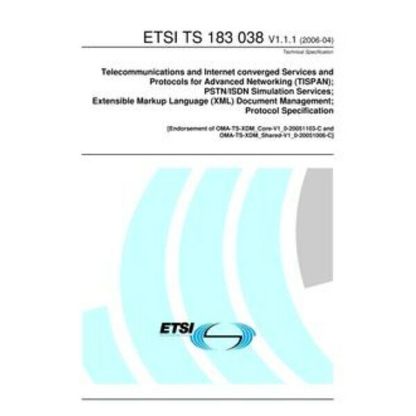 ETSI TS 183 038