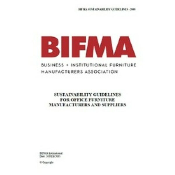 BIFMA Sustainability 2005