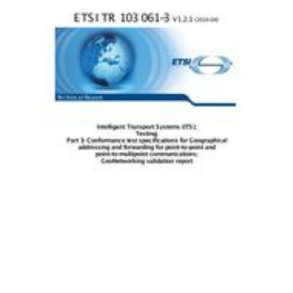 ETSI TR 103 061-3