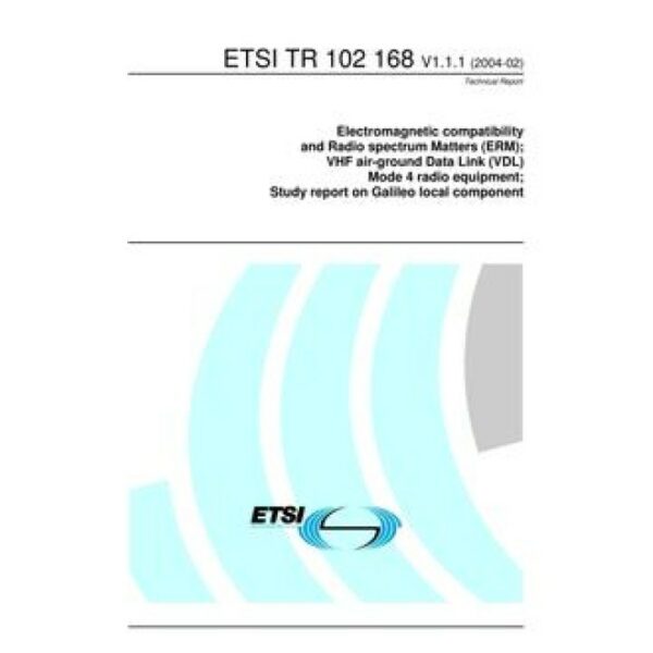 ETSI TR 102 168