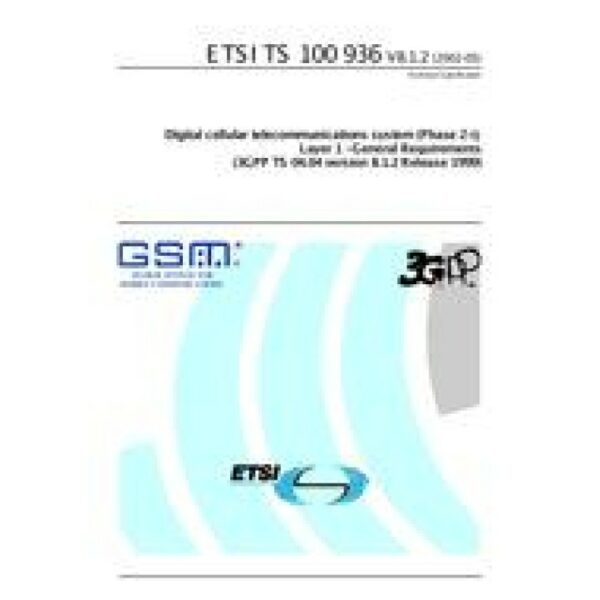 ETSI TS 100 936