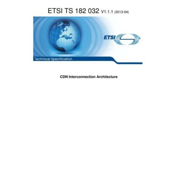 ETSI TS 182 032