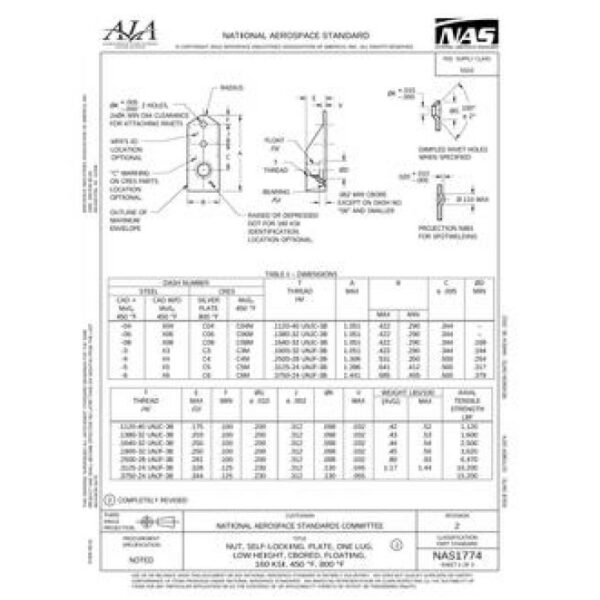 AIA NAS1774