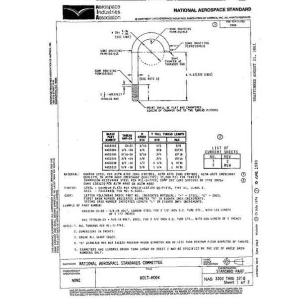 AIA NAS3203-3210