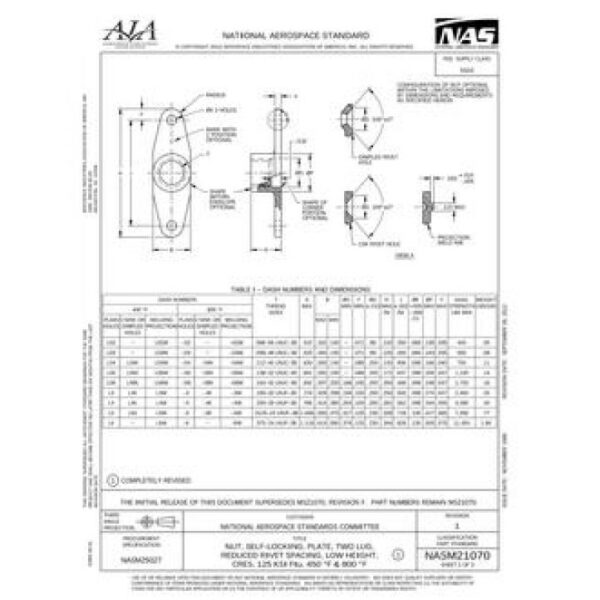 AIA NASM21070