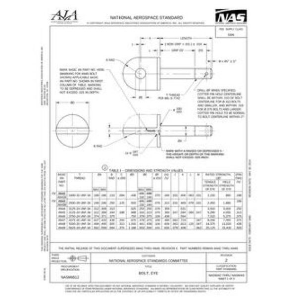 AIA NASM42-49