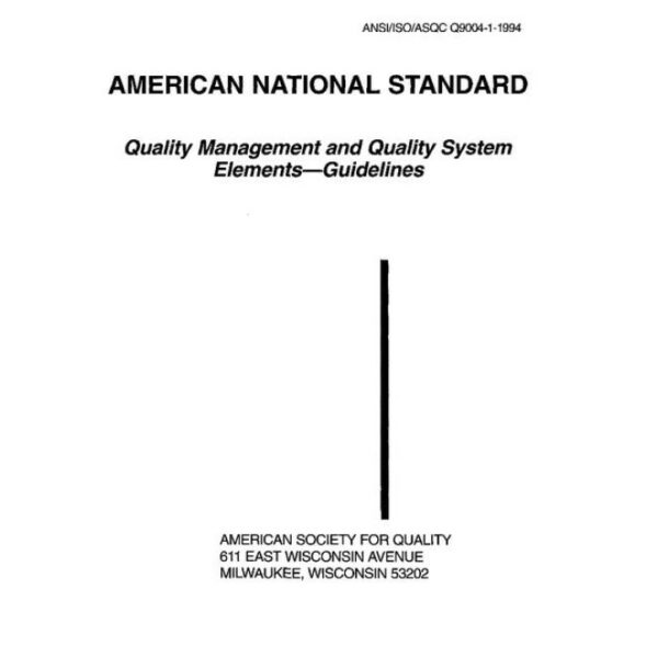 ASQ Q9000-1-1994