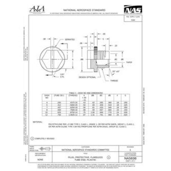 AIA NAS838