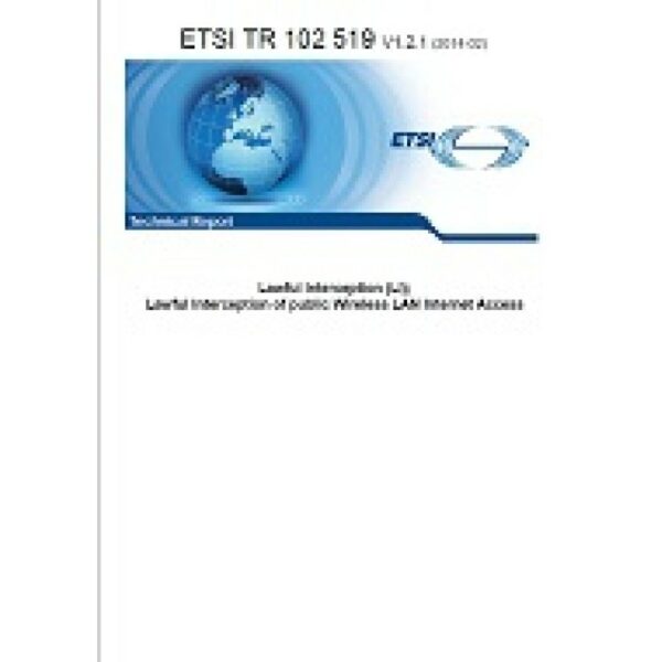 ETSI TR 102 519