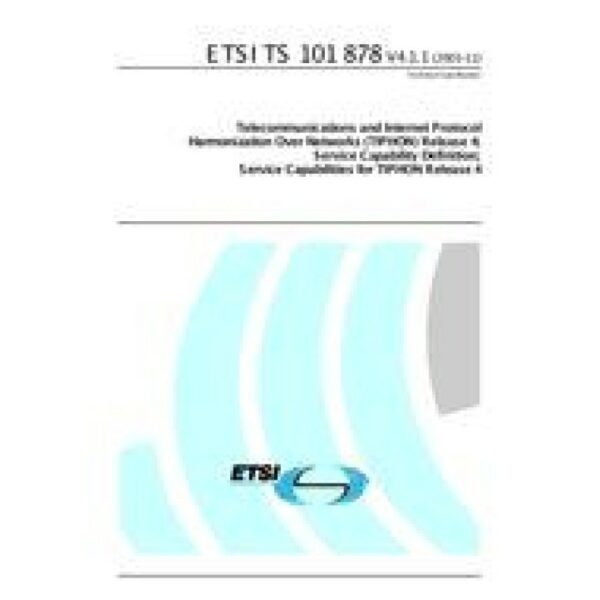 ETSI TS 101 878