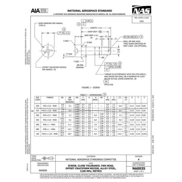 AIA NA0035