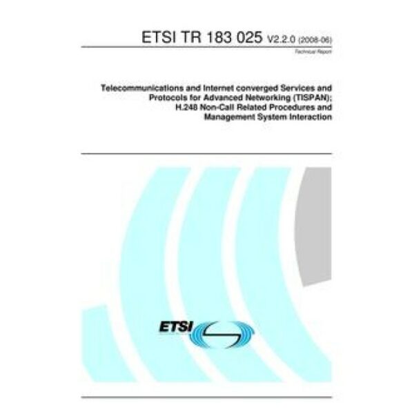 ETSI TR 183 025