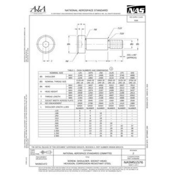 AIA NASM51576