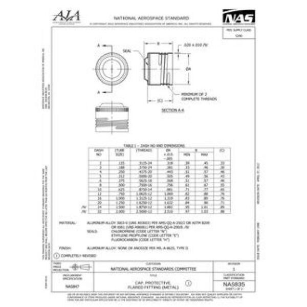 AIA NAS835