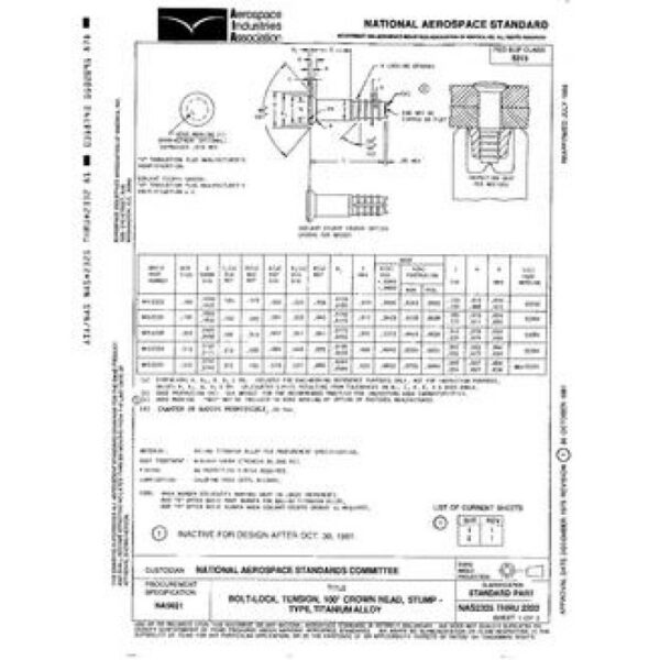 AIA NAS2325-2332