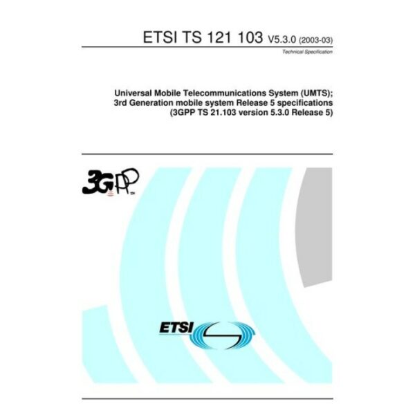 ETSI TS 121 103