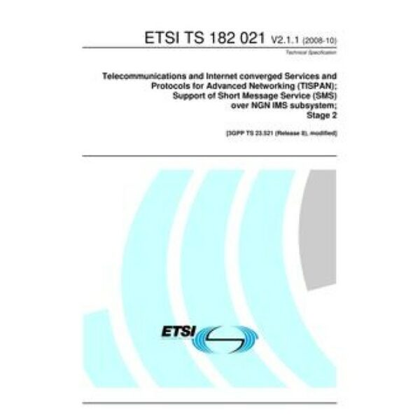 ETSI TS 182 021